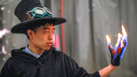 MakerBeta超能技术宅 操纵火焰！真男人的恐怖力量