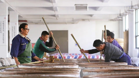 更杭州 实拍绍兴黄酒制作过程