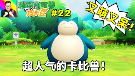 收服又呆又萌的卡比兽啦! 对战水雷火伊布三姐妹!