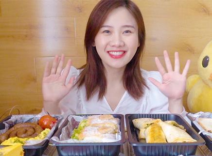 密子君 一顿外卖吃掉8个国家的早午餐