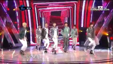 IU kiss&cry Doradora - Mnet M!CountDown现场版 12/05/10-U-Kiss (UKiss)