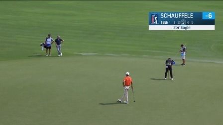 【球员集锦】撞洞而入！谢奥菲勒超远推杆拿下老鹰