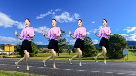 蓝莓思洁广场舞 广场舞教学《爱情41度9》网红舞曲 时尚32步