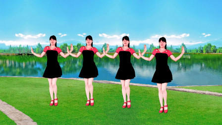 广场舞《心锁》甜美情歌醉人心，优美舞步轻松学