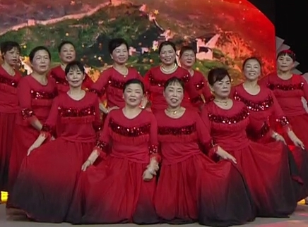 321动起来 广场舞《爱我中华》