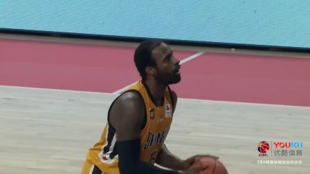 CBA 18/19赛季 浙江VS山西第二节：朱旭航连拿五分，浙江手握13分分差进入下半场