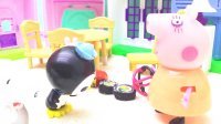 月采亲子游戏 2016 粉红猪吃饭午饭和海底小纵队 343