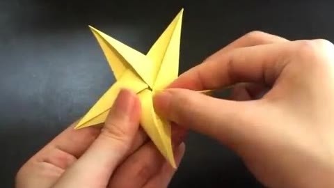 宝宝手工折纸课堂 折纸 星星