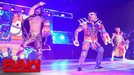WWE RAW 2019 【RAW 05/06】面具勇士们旋转跳跃不停歇