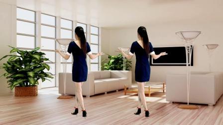 优美抒情广场舞《走破几双鞋》好听好看，背面