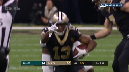 【TopNFL 】季后赛分区轮-最佳接球合集