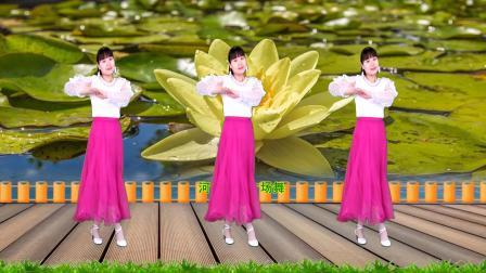 简单广场舞《我心有你你有我》16步附教学