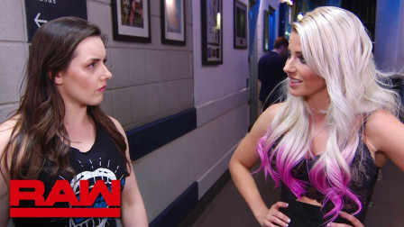 WWE RAW 2019 【RAW 05/13】小魔女将比赛任务交给了新闺蜜
