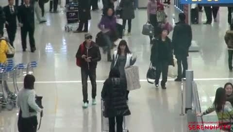 2PM Incheon Airport 主Nichkhun 饭拍版-2PM