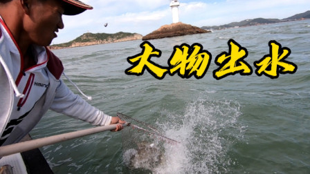 阿杰一出海又找到鲈鱼群，狂拉几十条鲈鱼，海钓就是这么刺激