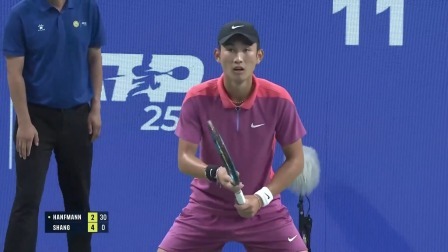 【全场回放】商竣程2-0汉夫曼 2024年ATP成都公开赛半决赛