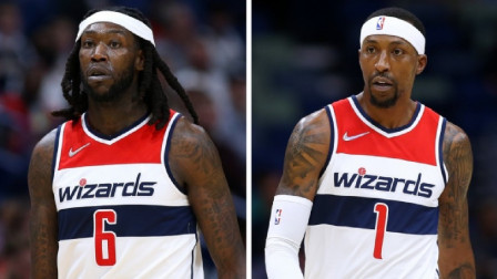 NBA热辣资讯 波普和哈雷尔半场时发生肢体冲突挥拳相向 被队友分开