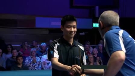 2019斯诺克 青春风暴使劲刮！中国97小将赵心童61-13大胜阿里·卡特