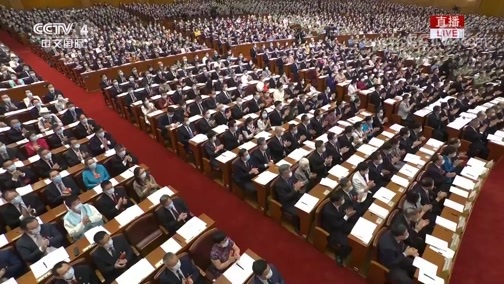 《十三届全国人大三次会议 全国政协十三届三次会议特别报道》 20200525 十三届全国人大三次会议第二次全体会议