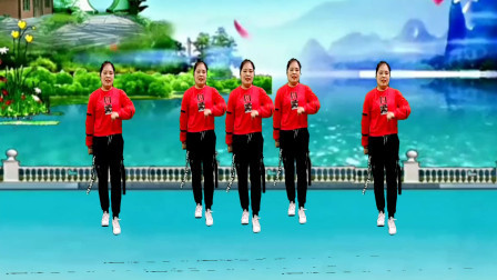 一曲《打手鼓的阿妹》旋律动听 舞蹈时尚好看一学就会