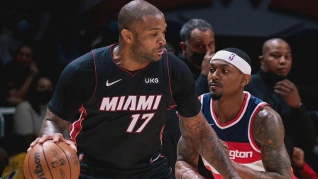2021-2022赛季NBA集锦 NBA-比尔21+9 巴特勒29+5 奇才逆转扑灭热火