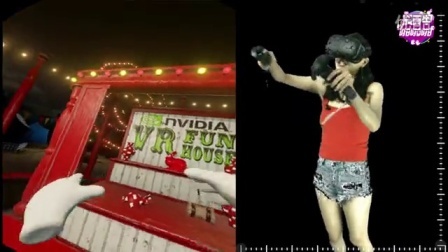 女神啪啪啪 第一季 《VR fun house》女神半夜潜入游乐园 绿色粘液弄小丑一脸