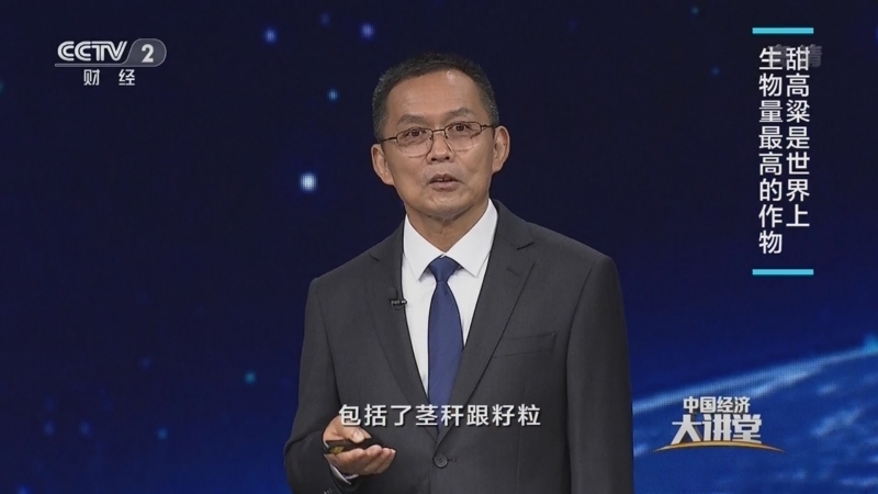 中国经济大讲堂 《中国经济大讲堂》 20221120 藏粮于技：“前程似锦”的甜高粱