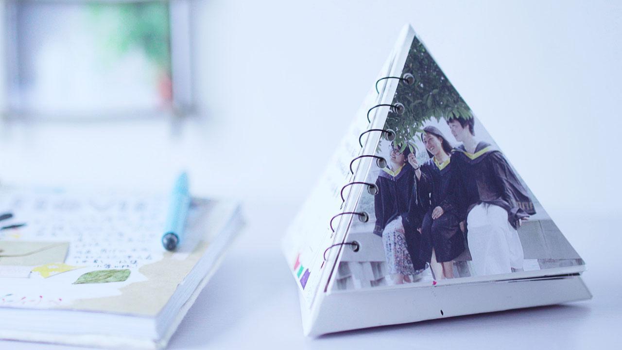 毕业季，几张卡纸做一本折纸立体同学录，致最好的我们