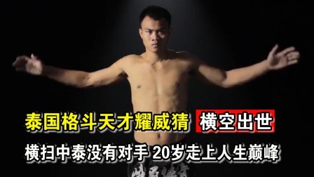 时代拳王起落浮沉 泰拳天王横空出世，恐怖重拳打得对手一个个都爬不起来，比播求还狠