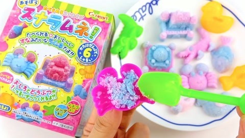 玩具益趣园 趣味食玩DIY太空沙糖果