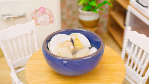 高汤炖蛤蜊