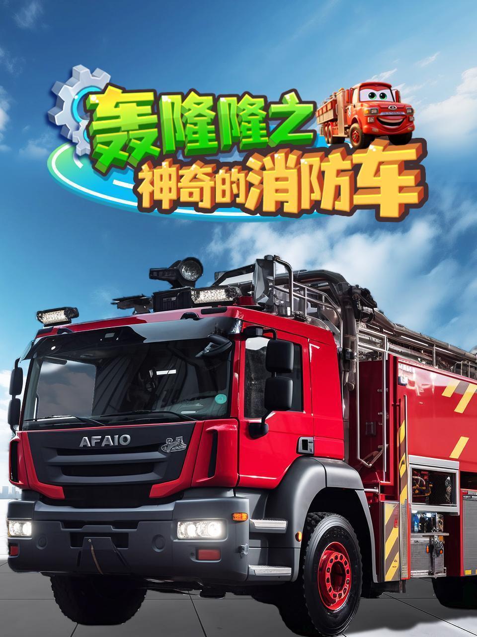 轰隆隆之神奇的消防车