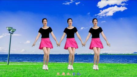 老歌新跳附分解，16步广场舞《九月九的酒》