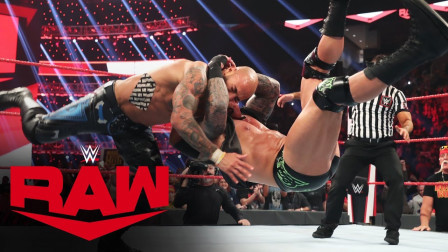 WWE RAW 2019 【RAW 10/28】李科学飞扑砸向德鲁，兰迪奥顿闪现突袭RKO，观众席炸锅