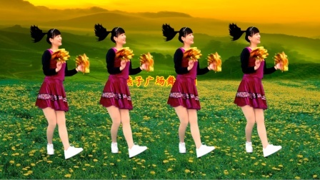 燕子广场舞《中国歌最美》山美水也美，幸福生活美滋滋