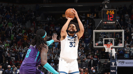 NBA热辣资讯 森林狼加时险胜黄蜂稳坐西部第六！看来森林狼要重返季后赛了！