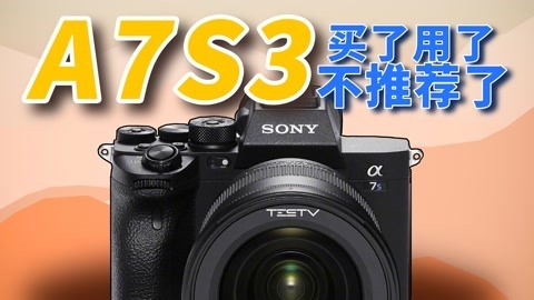 值不值得买 目前最适合我们的相机我却不推荐索尼A7S3【值不值得买第539期】