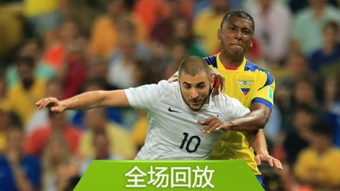 2014巴西世界杯比赛回放 全场回放：世界杯E组厄瓜多尔00法国