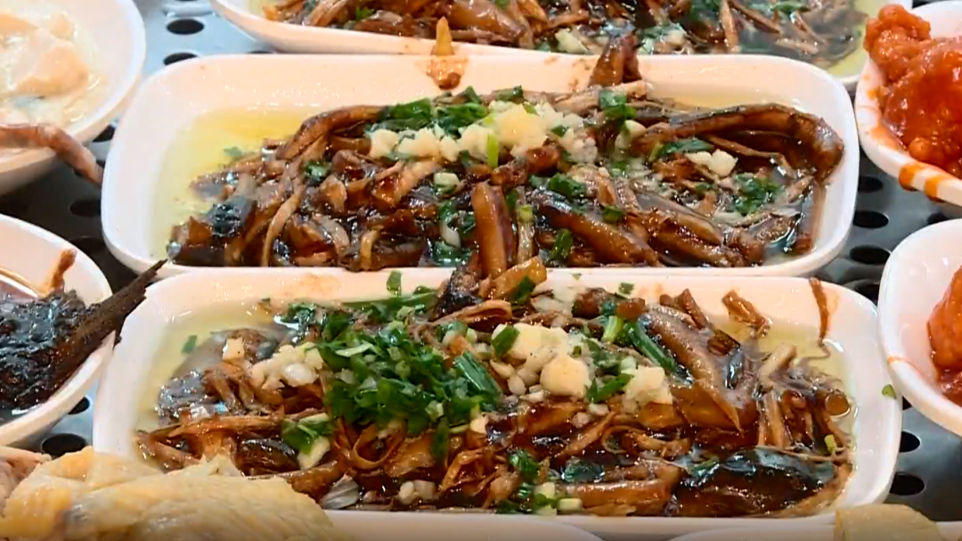 人气美食 曲阳街道长者食堂 一元特价菜
