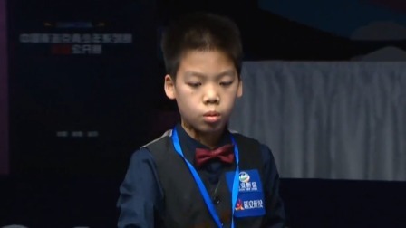 【全场回放】李豪0-3官翰林 斯诺克中青赛延安站 少年组