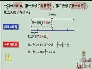 名师公开课 《较复杂的分数乘法解决问题《例8》》授课教师：陈珂 胡靖萍