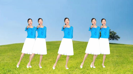 广场舞《语花蝶》优美32步简单健身操