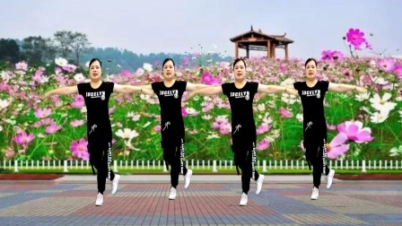 优柔健身操广场舞 第二季 广场舞《我是你的格桑花》旋律悠然动听 舞步轻盈优美