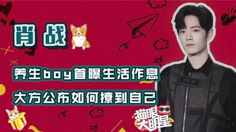 猫眼大明星 肖战回应如何撩到自己