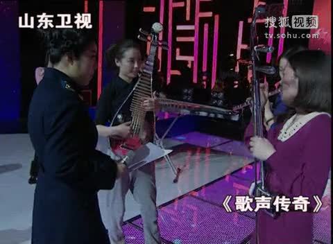 《歌声传奇》山东卫视 歌声传奇 海鸥飞出彩云飞，纪敏佳重新演绎