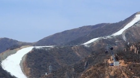揭秘延庆国家高山滑雪中心，伊丽媛现场体验索道救援体验