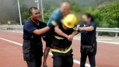 法治中国60分 隧道内货车自燃消防员逆行救人 酒驾被查玩儿“消失”
