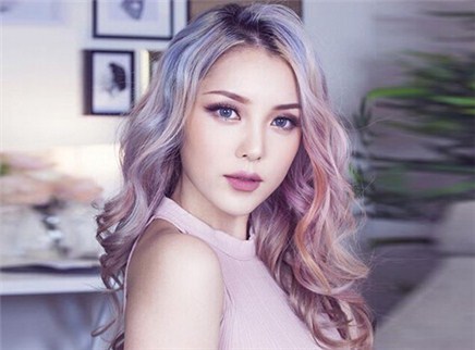 美芽 棕红色烟熏妆 复古风正流行