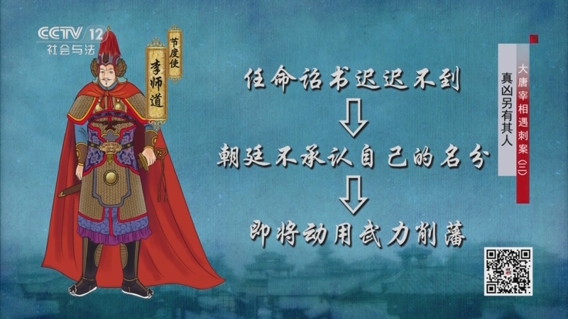 法律讲堂 《法律讲堂(文史版)》 20250409 大唐宰相遇刺案（3）真凶另有其人