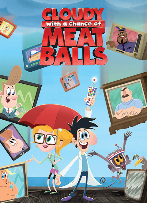 肉丸子的天空（Cloudy With a Chance of Meatballs 1）英文版